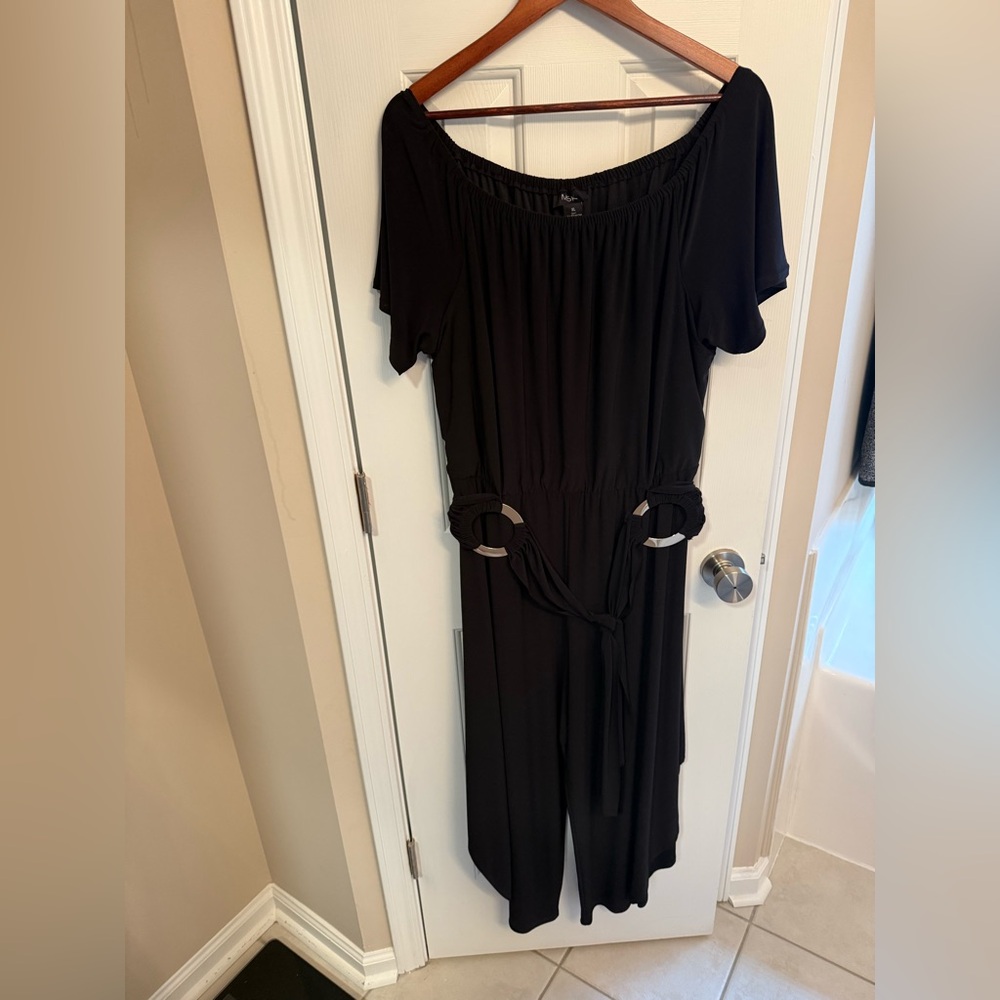 Black jumpsuit